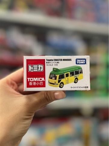  Tomica Toyota Coaster Hong Kong Minibus Green 