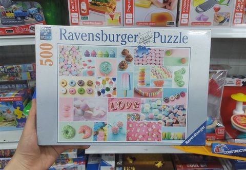  RV165926 Xếp hình puzzle AT Sweet Collage 500 mảnh RAVENSBURGER 