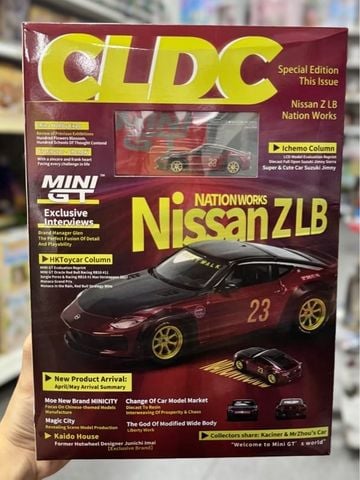  Mini GT MGT00737 collab CLDC Nissan ZLB Nation Works Diecast Car Model 