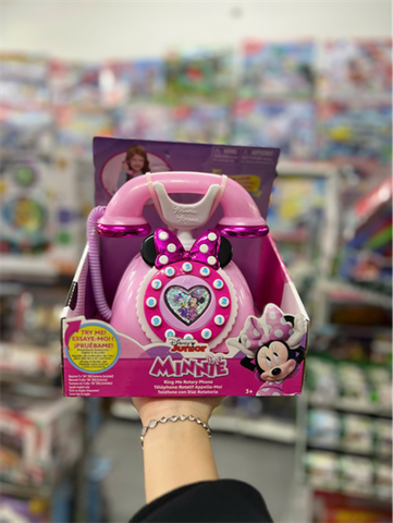  88272 Disney Junior Minnie Mouse Ring Me Rotary Phone 