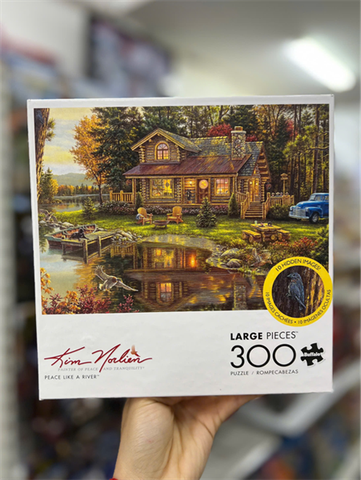  Peace Like a River - 300 Piece Jigsaw Puzzle by Buffalo Games 