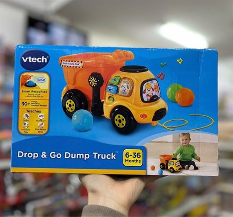  80-166560 VTech Drop and Go Dump Truck, Orange 