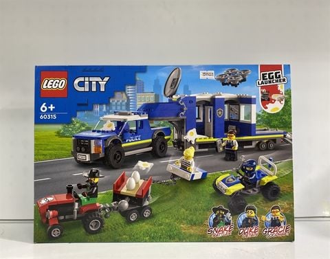  Lego City 60315 - Police Mobile Command Truck (436 Mảnh Ghép) 
