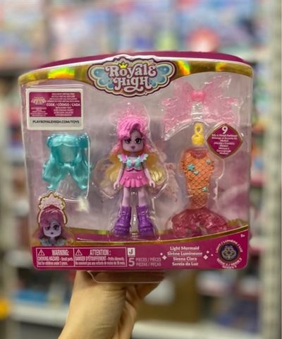  Búp bê RYH0095 Royale High 3” Light Mermaid Fashion Doll S3 