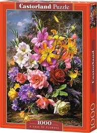  C1036072 23win08 com xếp hình puzzle chủ đề A Vase of FlowersCastorland 1000 mảnh 