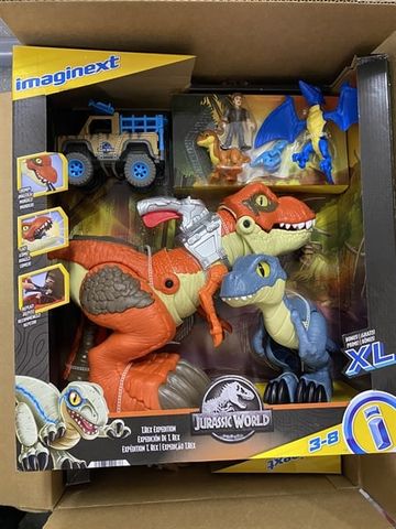  Imaginext Jurassic World T. Rex Expedition 