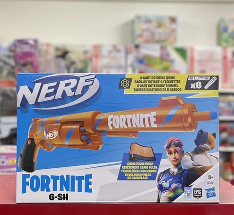  NERF Fortnite 6-SH, NERF Gun Spielzeugwaffe Dart Blaster Camo Pulse Painting 
