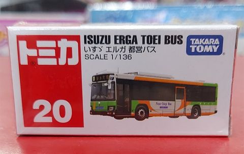  Tomica 20 ISUZU ERGA TOEI BUS 