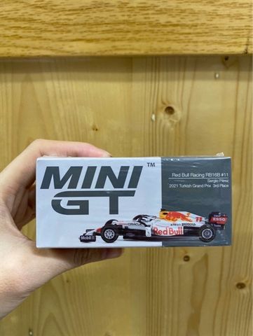  MINI GT 1/64 Red Bull RB16B 2021 Third Place Winner #11 Turkish Grand Prix Sergio Perez 