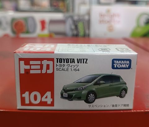  Tomica 104 Toyota Vitz 