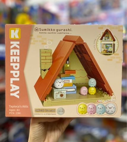  Đồ chơi lắp ráp KEEPPLAY Sumikko Tapioca's attic K21211 