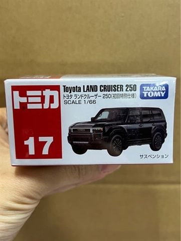  Xe hơi mô hình TOMICA 17 TOYOTA LANDCRUISER (đen) 