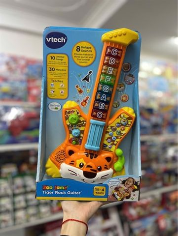  80-537800 - VTech Zoo Jamz Tiger Rock Guitar Orange 