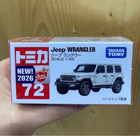  Mô hình xe Tomica 72 Jeep Wrangler 
