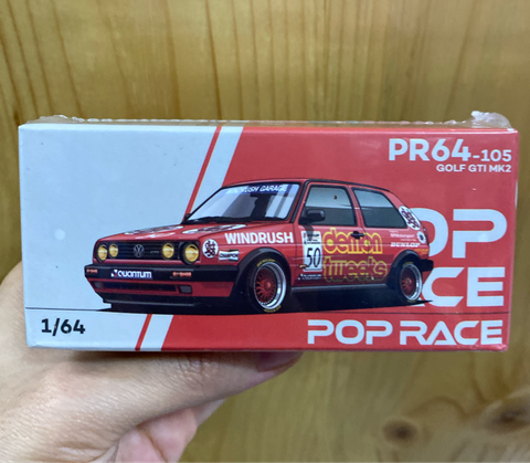  Pop Race PR640105 GOLF GTI MkII - TEAM DEMON TWEEKS BTCC 1988 