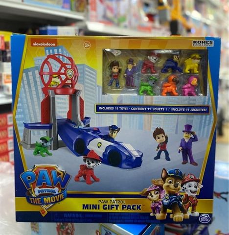  6061542 New Paw Patrol The Movie Exclusive Mini Gift Pack 