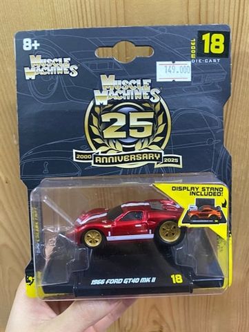  Mô hình xe Muscle Machines 1966 Ford GT40 MK II 