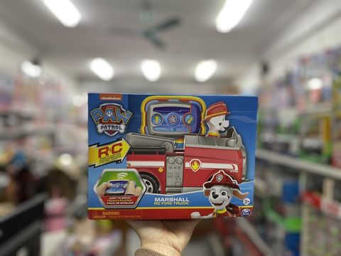  6054624 - Paw Patrol, Marshall Remote Control Fire Truck With 2-way Steering 