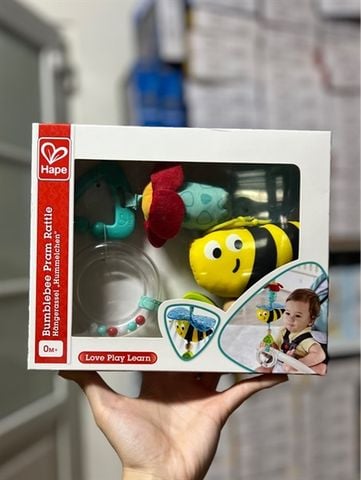  Đồ chơi lục lạc treo nôi hình chú ong Hape 
