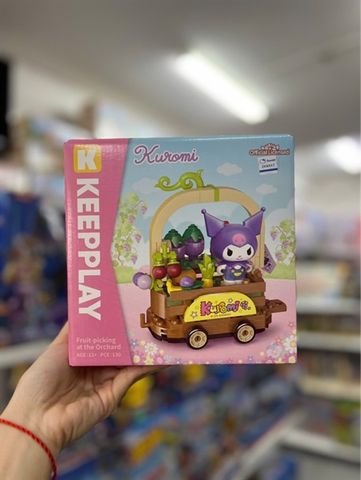  Đồ Chơi Lắp Ráp KEEPPLEY Kuromi Fruit-picking at the Orchard K20834 