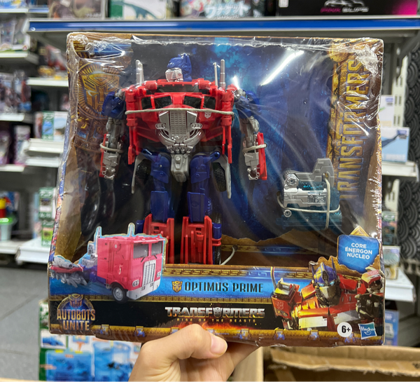  Transformers Rise of the Beasts Spark Charger Optimus Prime 