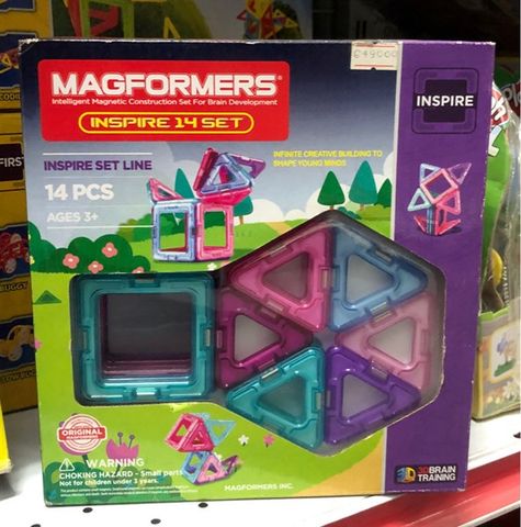  MAG-704001 Bo Magformers cam hung 14 manh 