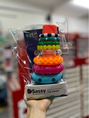  Sassy Stacks of Circles Ring Stacker - 80795FAAM 
