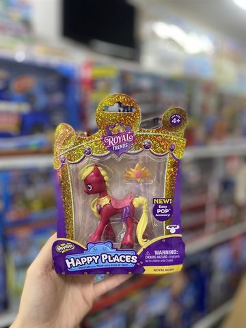  HAP36000 - BÚP BÊ HOÀNG GIA SHOPKINS NGỰA HỒNG NGỌC 
