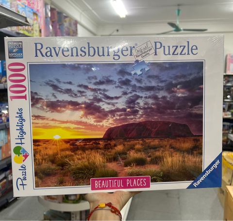  Xếp hình puzzle 15155 4 Ayers rock 1000 mảnh RAVENSBURGER 151554 