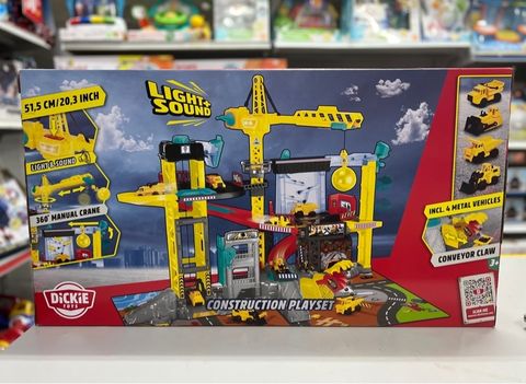  203339001 Bộ Đồ Chơi Công Trường Xây Dựng DICKIE TOYS Construction Playset 