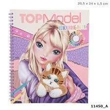  BST tô màu chủ đề Cat kèm sticker Topmodel 11450 