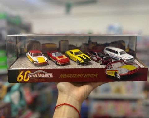  212054101 Bộ 5 Xe Mô Hình MAJORETTE Anniversary Edition 5 Pieces Giftpack 