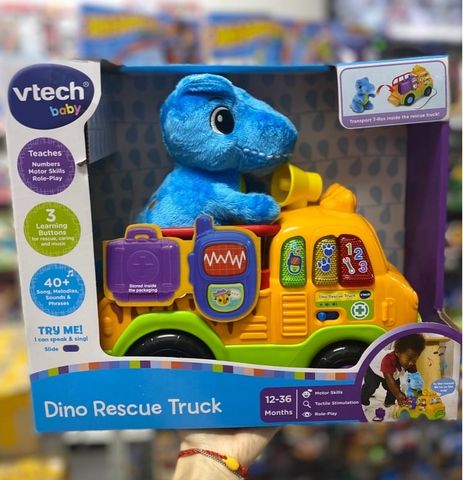  Xe cứu hộ khủng long vui nhộn VTech Dino Rescue Truck 