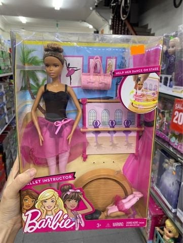  Bup be Barbie co giao day ba-le va hoc sinh 