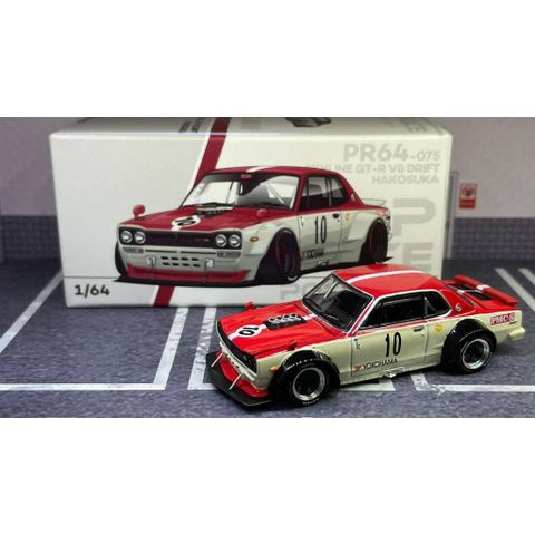  Xe Pop Race Diecast PR640075 SKYLINE GT-R V8 DRIFT (HAKOSUKA) - WATANABE 