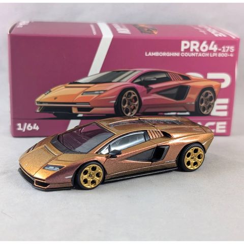  Xe Poprace PR640175 LAMBORGHINI COUNTACH LP 800-4 - BLU HAL 