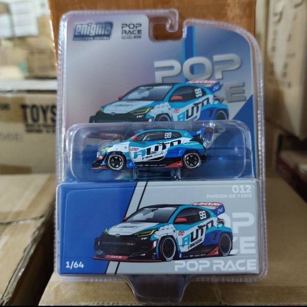  Mô hình xe Pop Race x Enigma PRE012 PANDEM GR YARIS - AUTO FINESSE 
