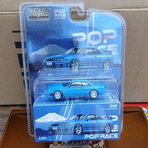  Xe Pop Race PRE019 SKYLINE GT-R R33 NISMO 400R CHAMPIONSHIP BLUE 