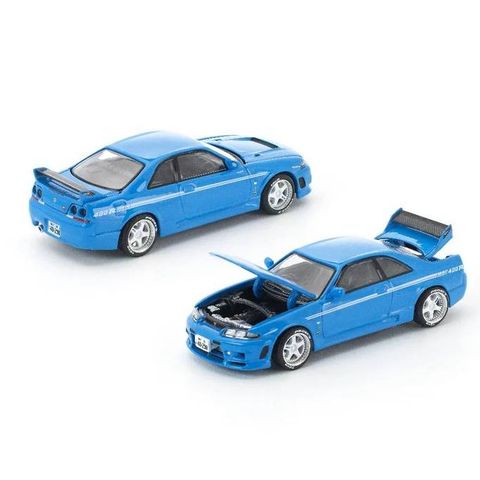  Xe Pop Race PRE019 SKYLINE GT-R R33 NISMO 400R CHAMPIONSHIP BLUE 