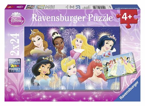  RV088720 Xếp hình puzzle Beautiful Princesses 2 bộ 24 mảnh RAVENSBURGER 