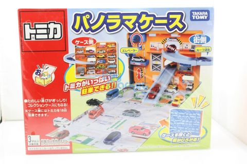  3D Panorama Bag Case Playset can contain 19car 