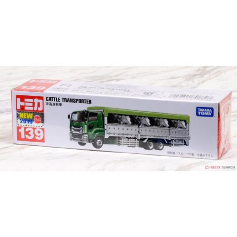  Mô hình xe Tomica 139 Cattle Transporter Xe Vận chuyển Gia súc 