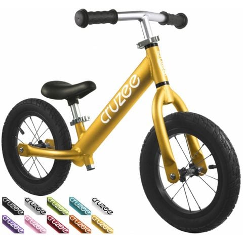  Xe thăng bằng Cruzee Màu Vàng siêu nhẹ (1.9kg) nhập khẩu chính ngạch dành cho bé từ 18 tháng - 6 tuổi 
