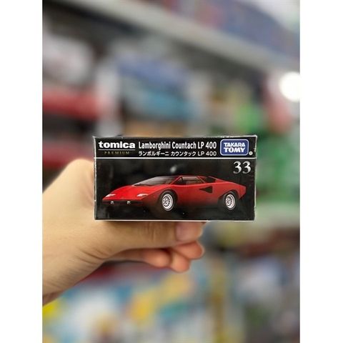  Xe mô hình Tomica PRM 33 Lamborgini Countach LP 400 