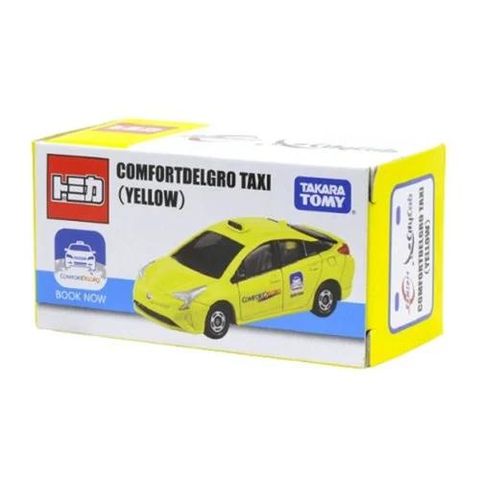  Mô hình xe TOYOTA PRIUS COMFORT SG Taxi (Yellow) 
