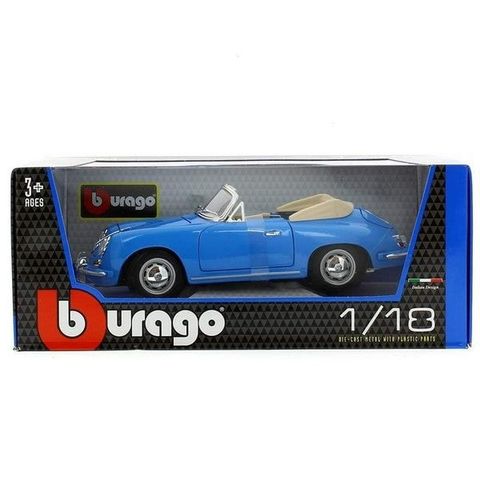  Do choi mo hinh x Porsche 365B Cabriolet 1961 1:18 