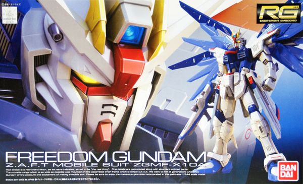  RG - SEED ZGMF-X10A Freedom Gundam 1/144 