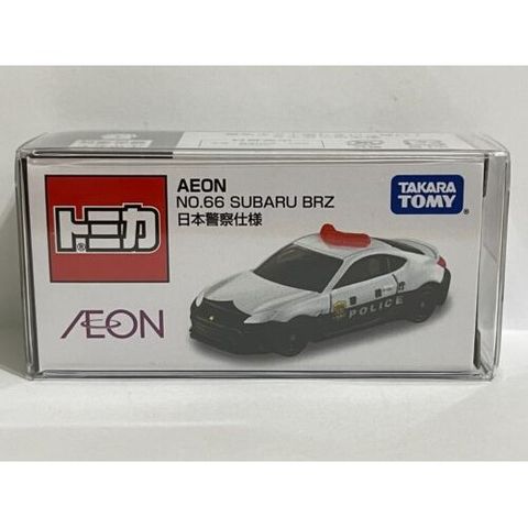  Tomica AEON 66 SUBARU BRZ JP Police car 