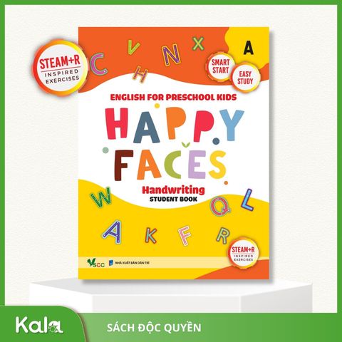  HAPPY FACES - NỤ CƯỜI HẠNH PHÚC LEVEL A - 3-4 tuổi 
