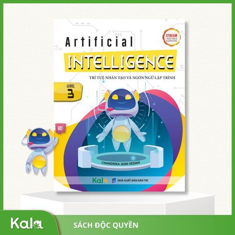  Sách Trí tuệ nhân tạo và ngôn ngữ lập trình 3 - Artificial Intelligence (Dành cho học sinh lớp 1-9) 